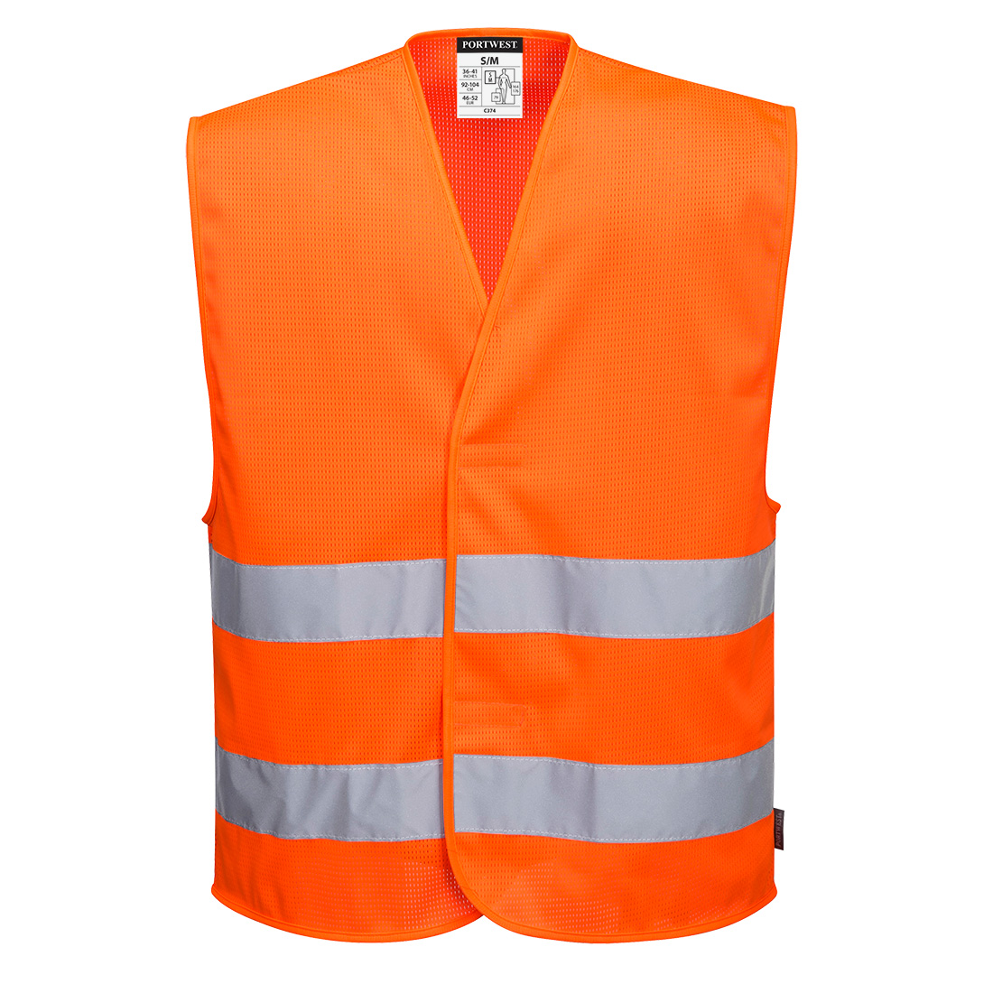 C374ORR MeshAir Hi-Vis kéttónusú mellény - Image 1