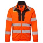 DX4 Hi-Vis kapucnis cipzáras pulóver