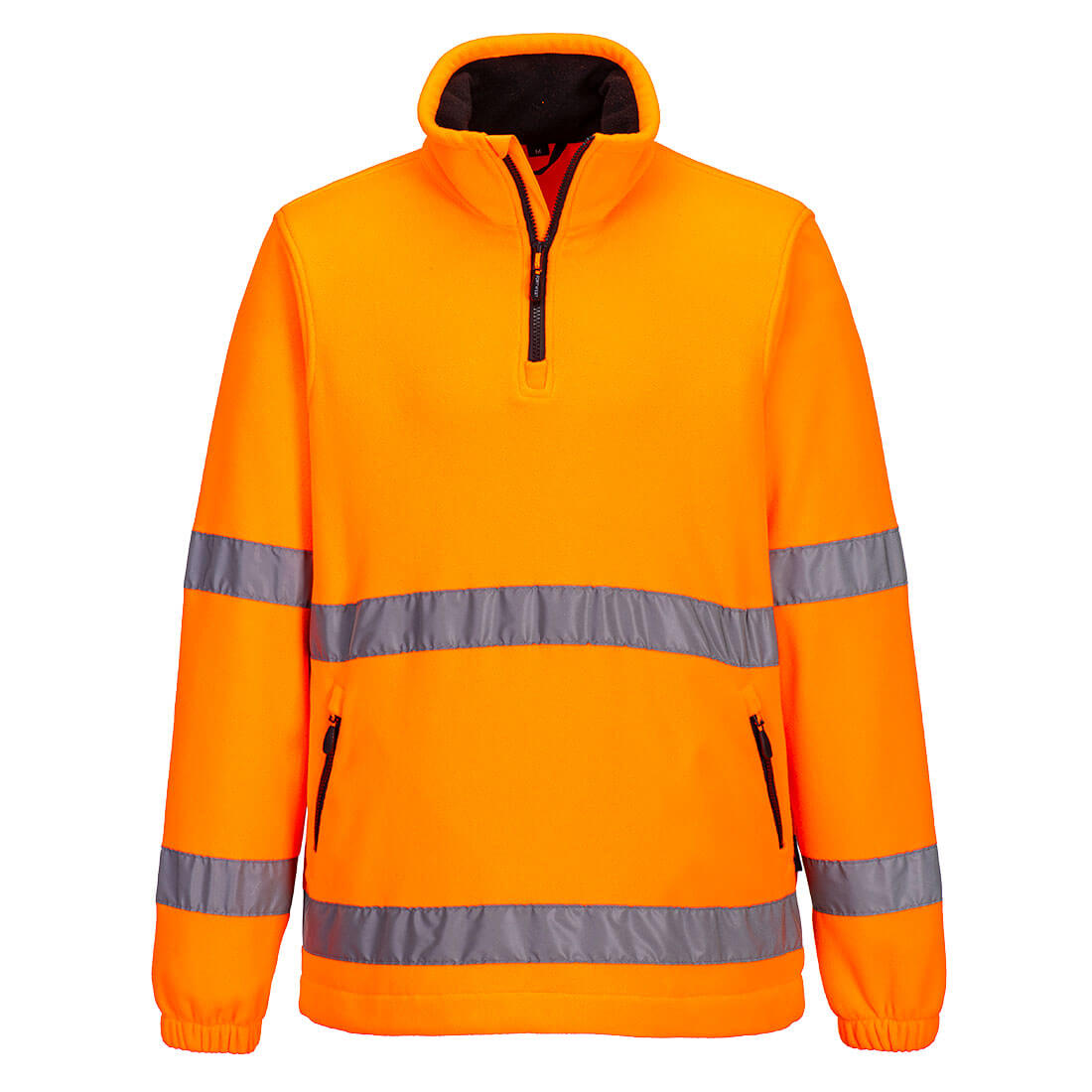 F302ORR Hi-Vis 1/2 Zip polár - Image 1