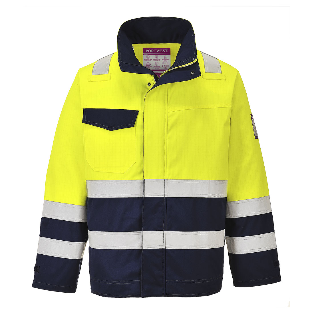 MV25YNR Hi-Vis Modaflame munkakabát - Image 1