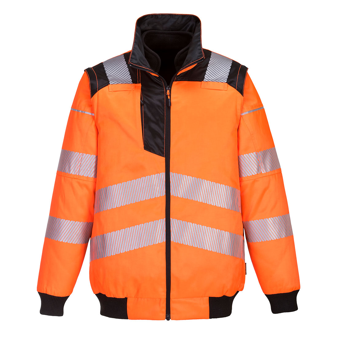 PW302OBR PW3 Hi-Vis 3-in-1 Pilota kabát - Image 1