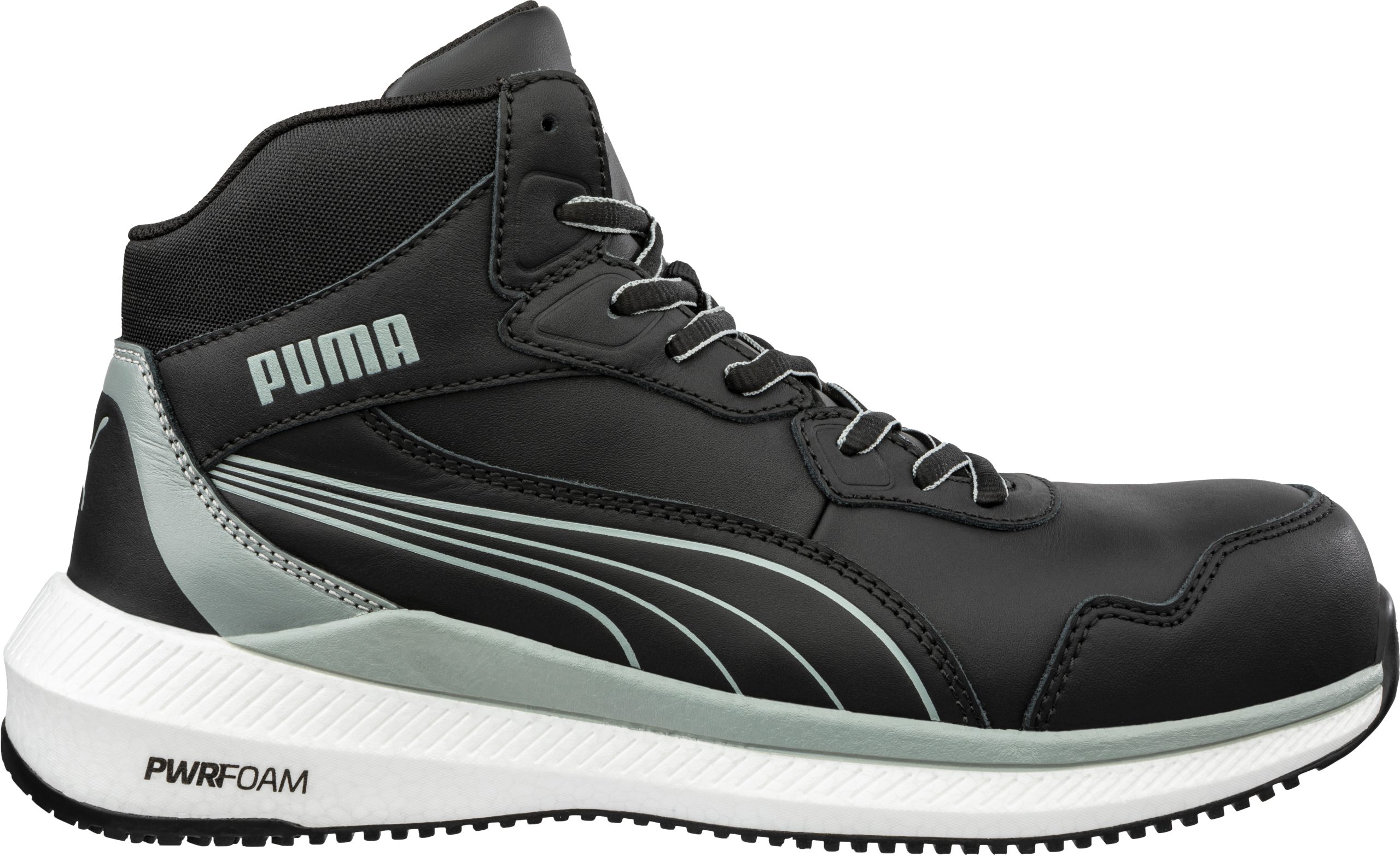 89944587-74a8-4a25-af81-f025597e5c4f Puma Zoom Black S3S ESD FO HRO SR munkavédelmi bakancs - Image 1
