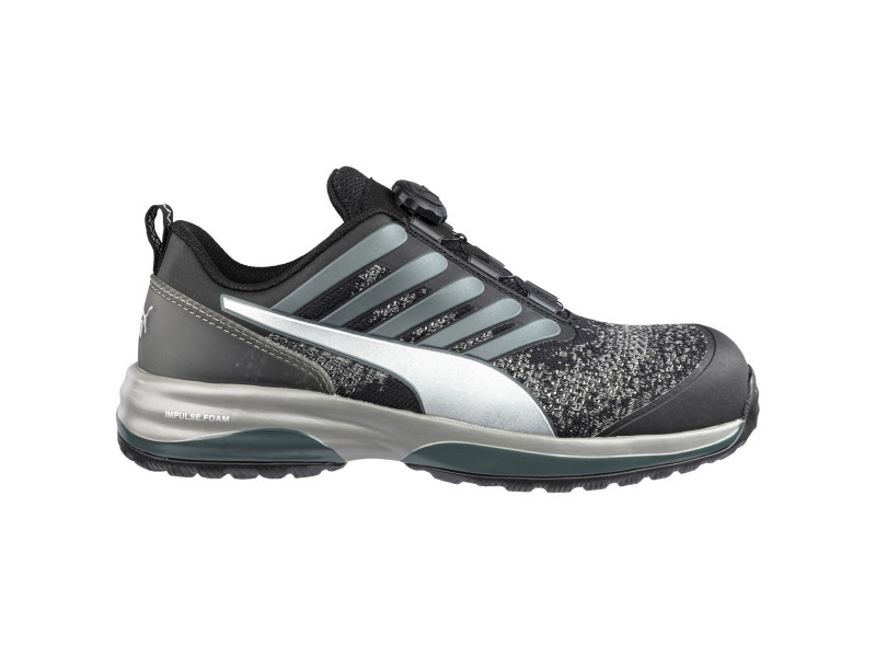 Puma Charge Black Disc Low S1P ESD HRO SRC munkavédelmi cipő - Image 1