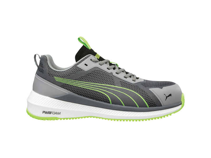 Puma Slide Grey/Green S1PS ESD FO HRO SR munkavédelmi cipő - Image 1