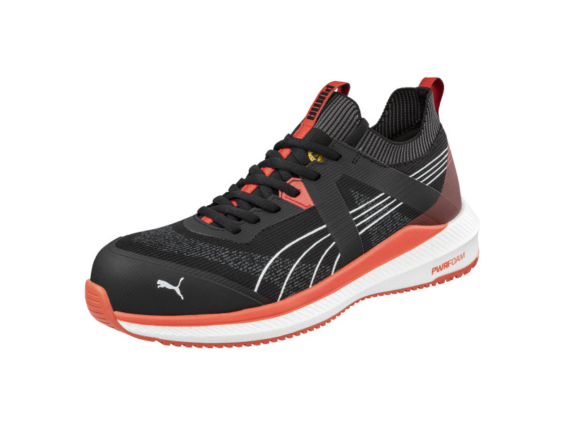 Puma Turbo BLK/Red S1PS ESD FO HRO SR munkavédelmi cipő - Image 1
