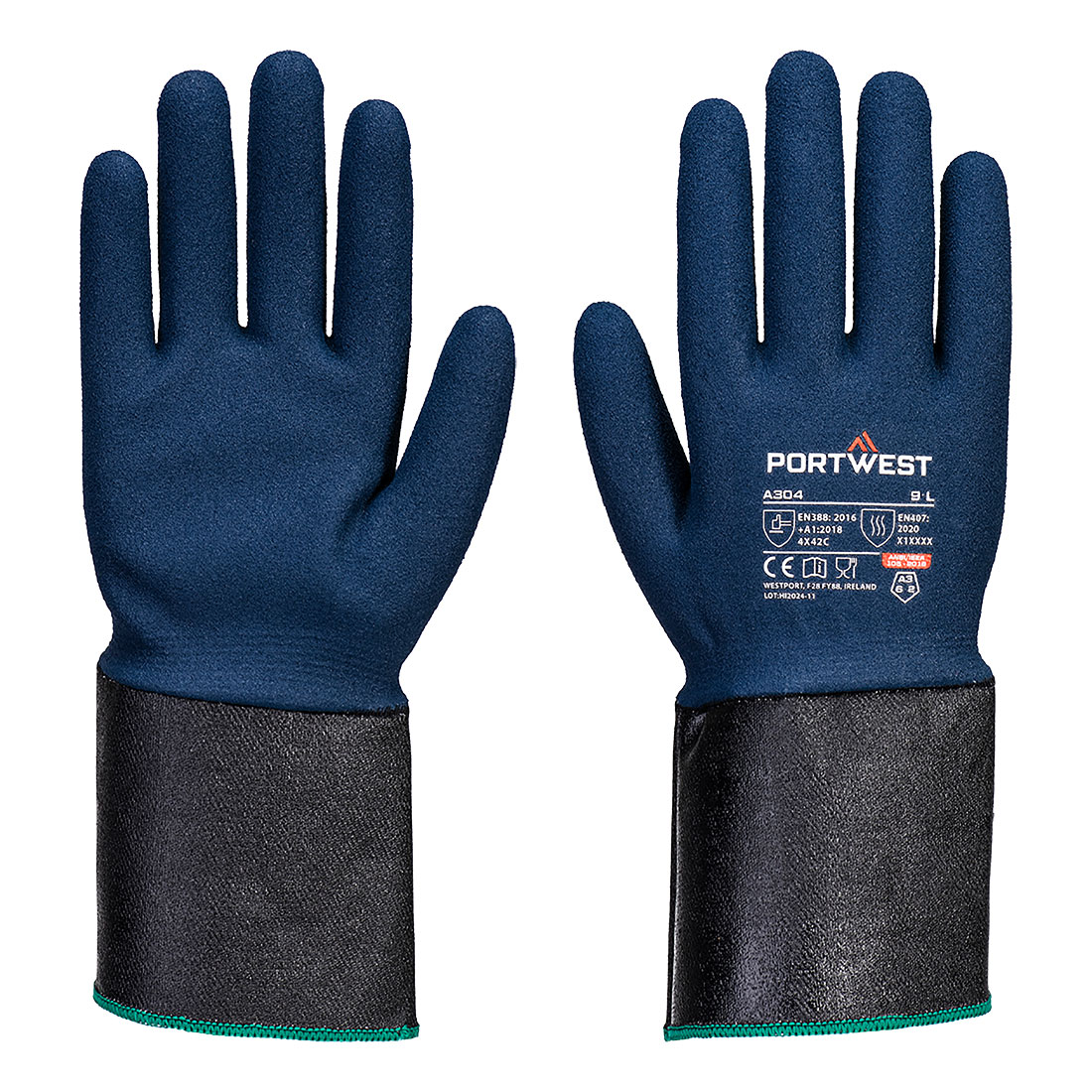 Nitrotough Grip Glove - Szürke/Kék Nitrotough Grip Glove - Szürke/Kék - Image 1