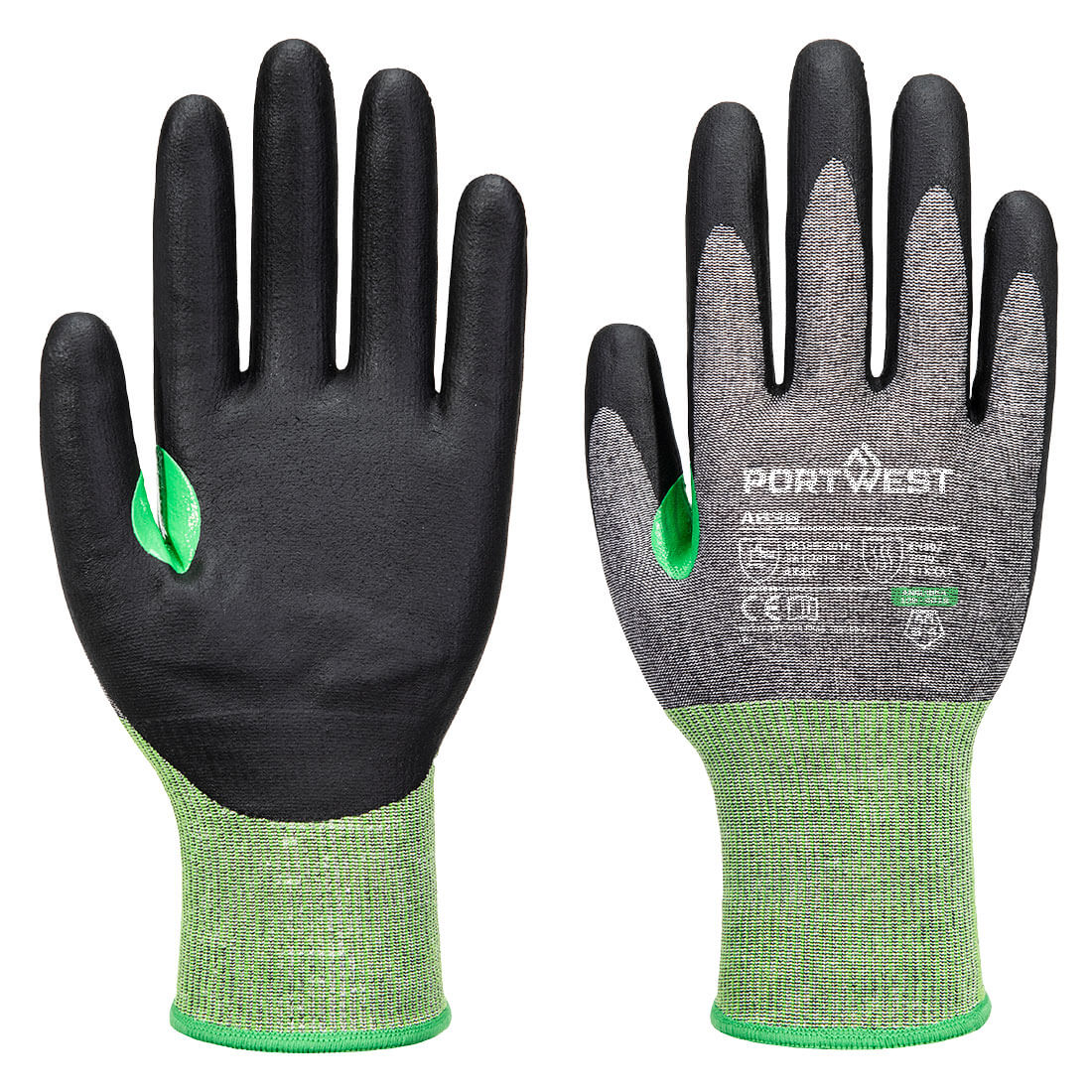 CS C18 Nitrile vágásbiztos kesztyű - Szürke/Fekete CS C18 Nitrile vágásbiztos kesztyű - Szürke/Fekete - Image 1