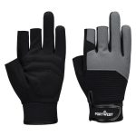 Mechanic 251 Fingerless Glove - Fekete