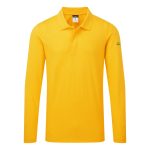Antisztatikus hoszzú ujjú ESD póló L/S - Deep Yellow