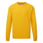 Antisztatikus ESD pulóver - Deep Yellow