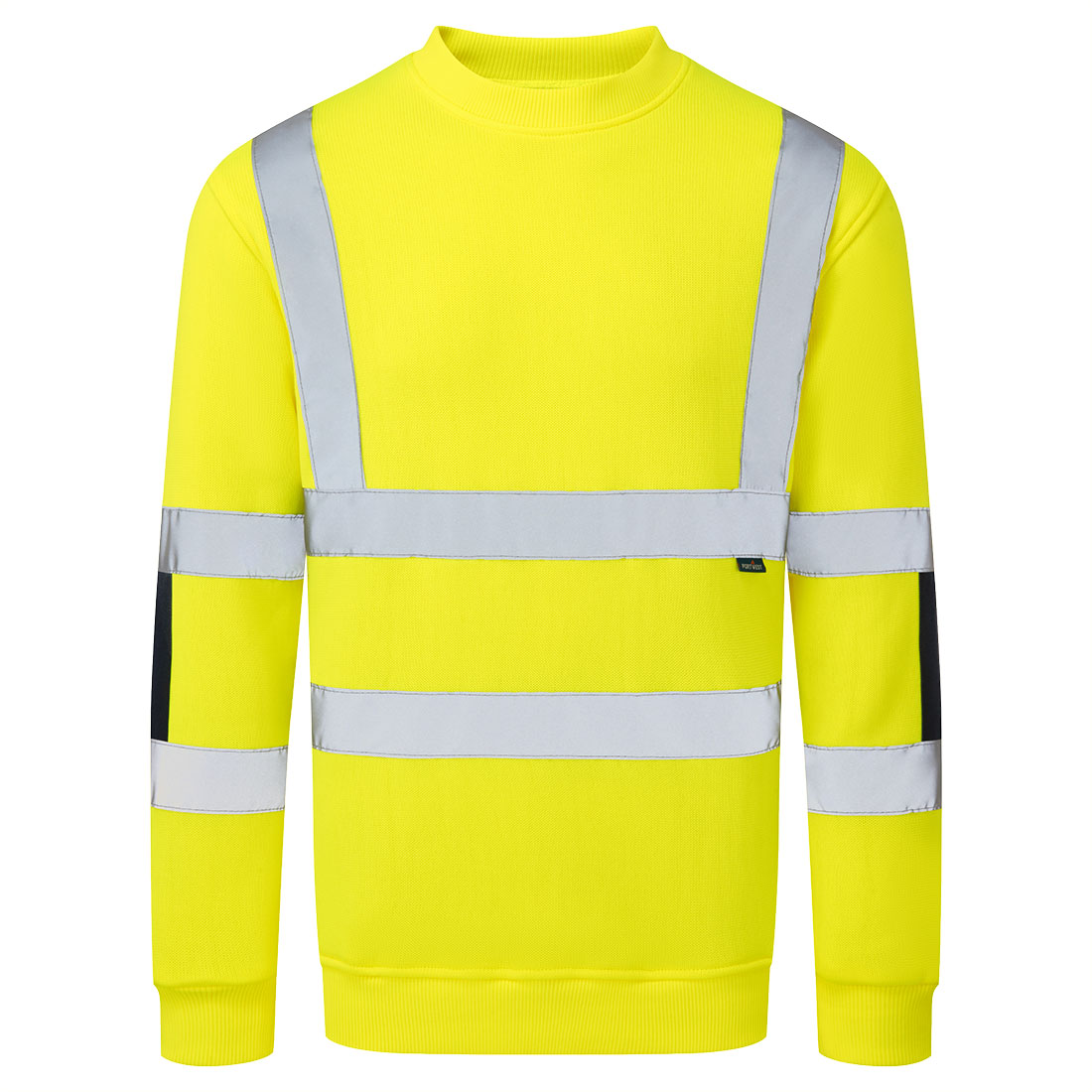 Hi-Vis Knit Sweatshirt - Sárga Hi-Vis Knit Sweatshirt - Sárga - Image 1