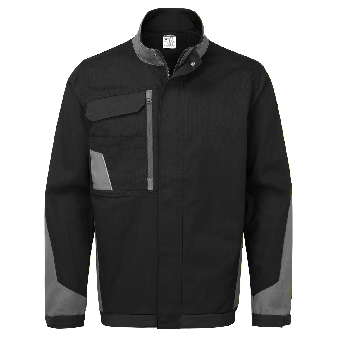 WX1 Cotton Work Jacket - Fekete/Szürke WX1 Cotton Work Jacket - Fekete/Szürke - Image 1