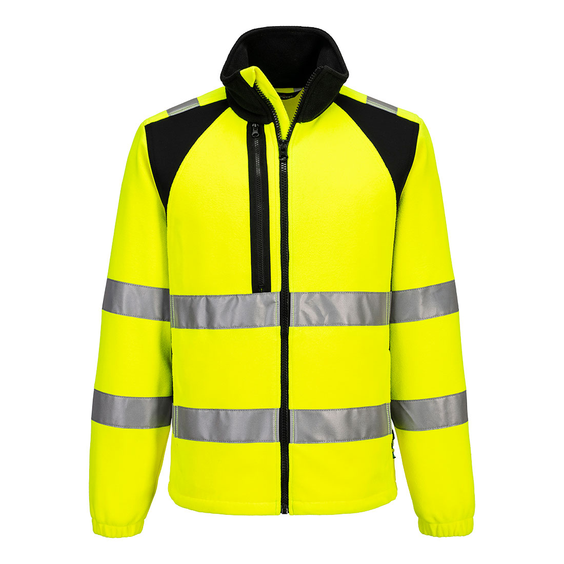 WX2 Eco Hi-Vis Polár - Sárga/Fekete WX2 Eco Hi-Vis Polár - Sárga/Fekete - Image 1