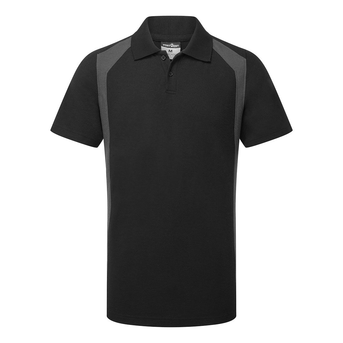WX2 PÓLÓING S/S - Fekete/Szürke WX2 PÓLÓING S/S - Fekete/Szürke - Image 1