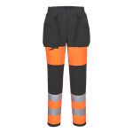 WX2 Eco Hi-Vis női 1. osztályú Stretch nadrág WX2 Eco Hi-Vis női nadrág - Narancs/Fekete
