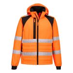 WX2 Eco Hi-Vis hibrid kabát - Narancs/Fekete