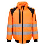 WX2 Hi-Vis -in-1 Pilóta dzseki - Narancs/Fekete