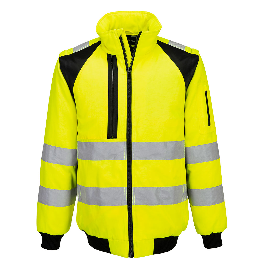 WX2 Hi-Vis -in-1 Pilóta dzseki - Sárga/Fekete WX2 Hi-Vis -in-1 Pilóta dzseki - Sárga/Fekete - Image 1