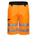 WX2 Eco Hi-Vis rövidnadrág - Narancs/Fekete