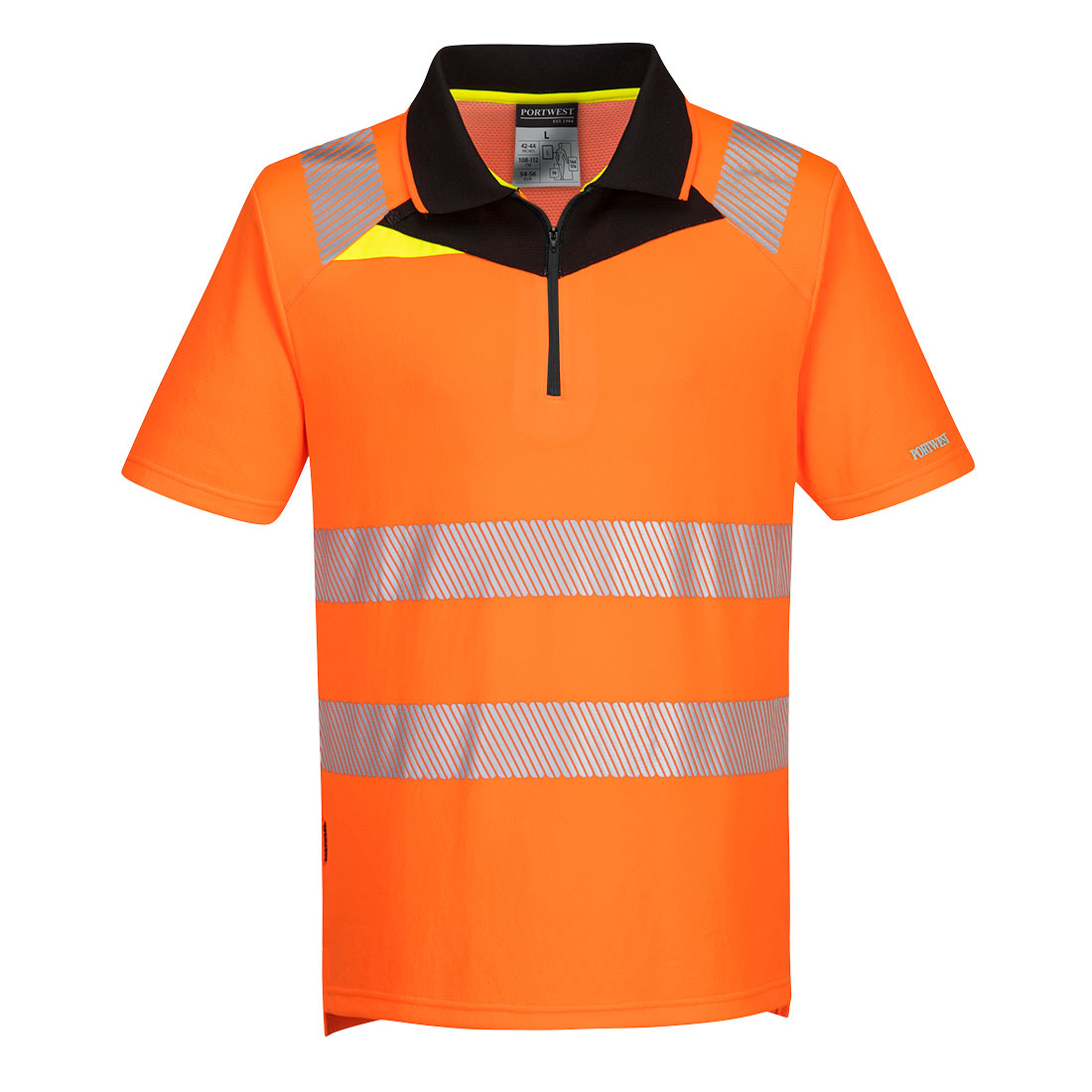 DX4 Hi-Vis póló S/S - Narancs/Fekete DX4 Hi-Vis póló S/S - Narancs/Fekete - Image 1