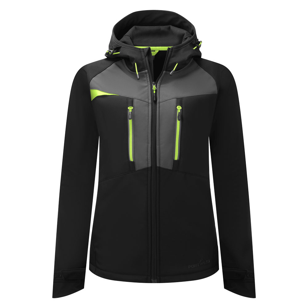 DX4 női softshell (3L) - Fekete DX4 női softshell (3L) - Fekete - Image 1