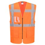 ES1 Essential Mesh Execut Vest - Narancs