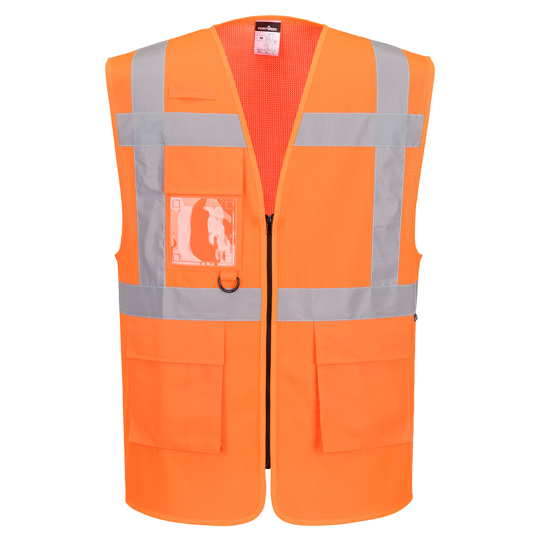 ES1 Essential Mesh Execut Vest - Narancs ES1 Essential Mesh Execut Vest - Narancs - Image 1