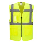 ES1 Essential Mesh Execut Vest - Sárga