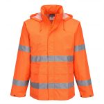 ES1 Essential HV Rain Jacket - Narancs