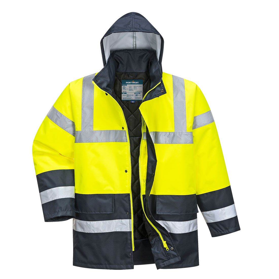 ES1 Essential Contrast Jacket - Sárga/Navy ES1 Essential Contrast Jacket - Sárga/Navy - Image 1