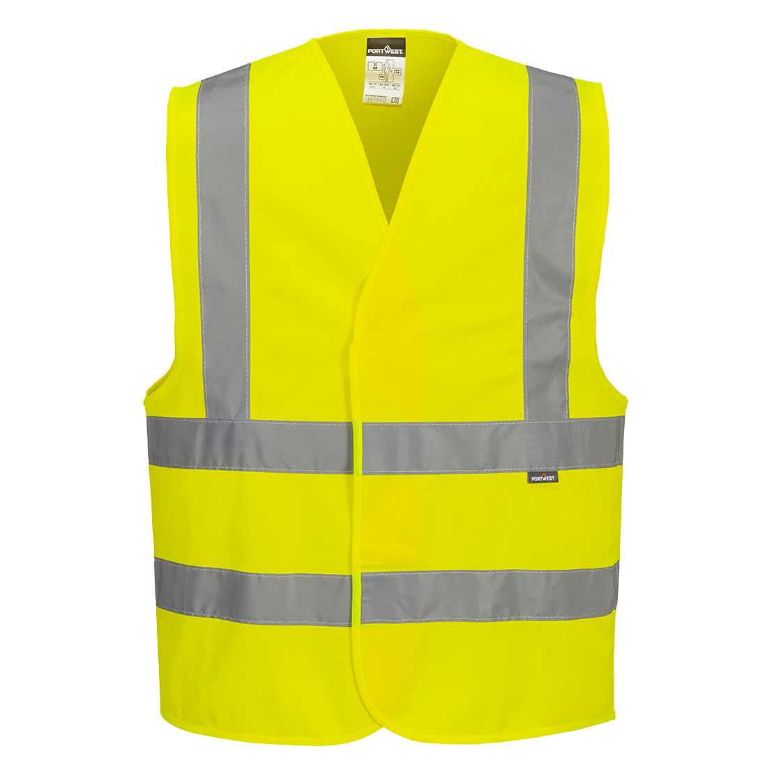 ES1 Essential Band &Brace Vest - Sárga ES1 Essential Band &Brace Vest - Sárga - Image 1