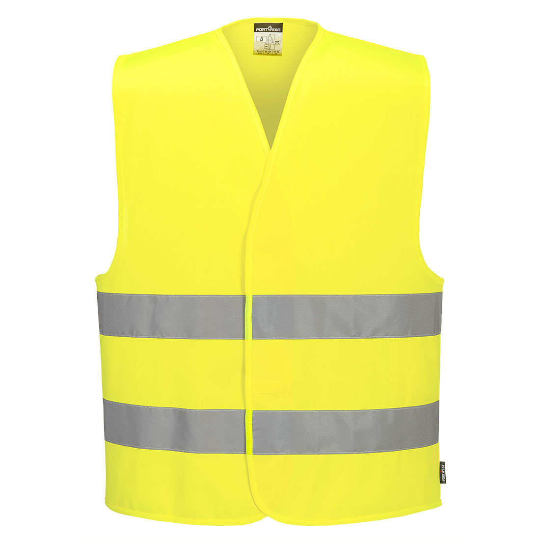 ES1 Essential HV Two Band Vest - Sárga ES1 Essential HV Two Band Vest - Sárga - Image 1