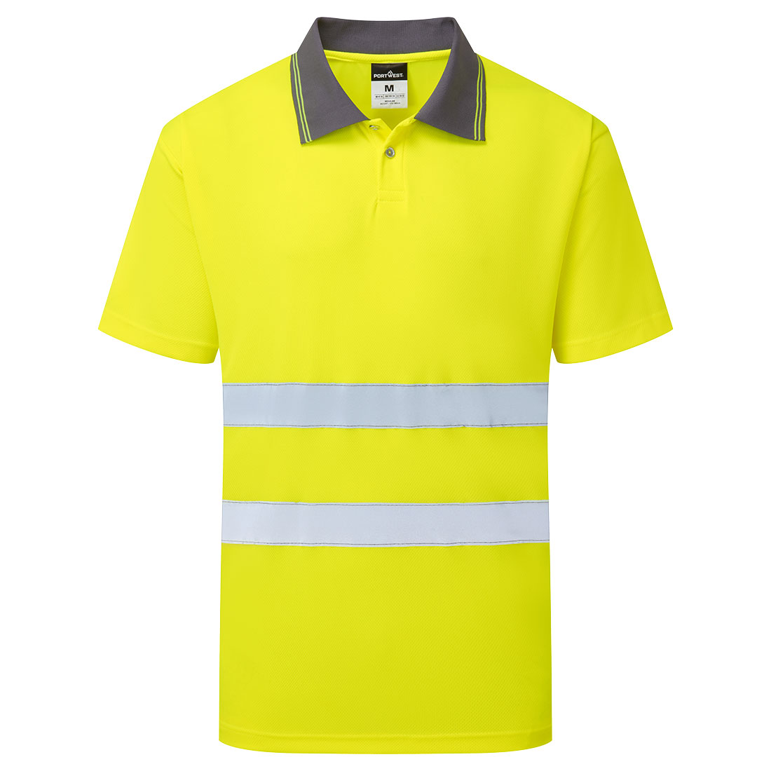 ES1 Essential HV PoloShirt S/S - Sárga ES1 Essential HV PoloShirt S/S - Sárga - Image 1