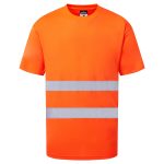 ES1 Essential HV T-Shirt S/S - Narancs