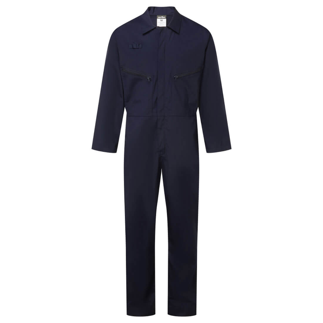 ES1 Essential Zip Boilersuit - Navy ES1 Essential Zip Boilersuit - Navy - Image 1