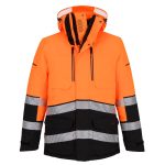 EV4 Hi-Vis Expedition Parka télikabát - Narancs/Fekete