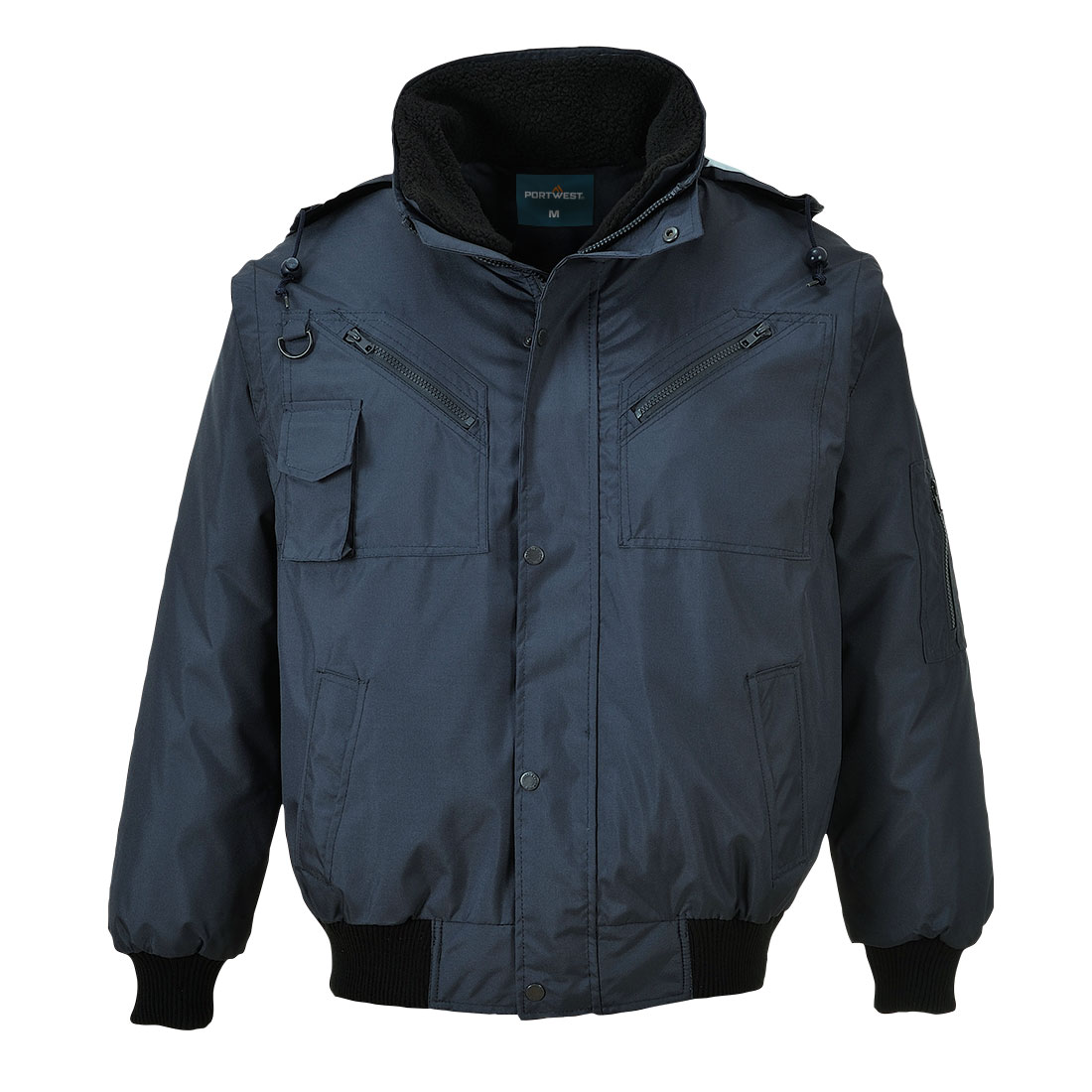 4 az 1-ben Bomber dzseki - Navy 4 az 1-ben Bomber dzseki - Navy - Image 1