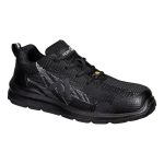 Kompozit Textil Trainer S1PS ESD SR FO - Fekete/Z szürke