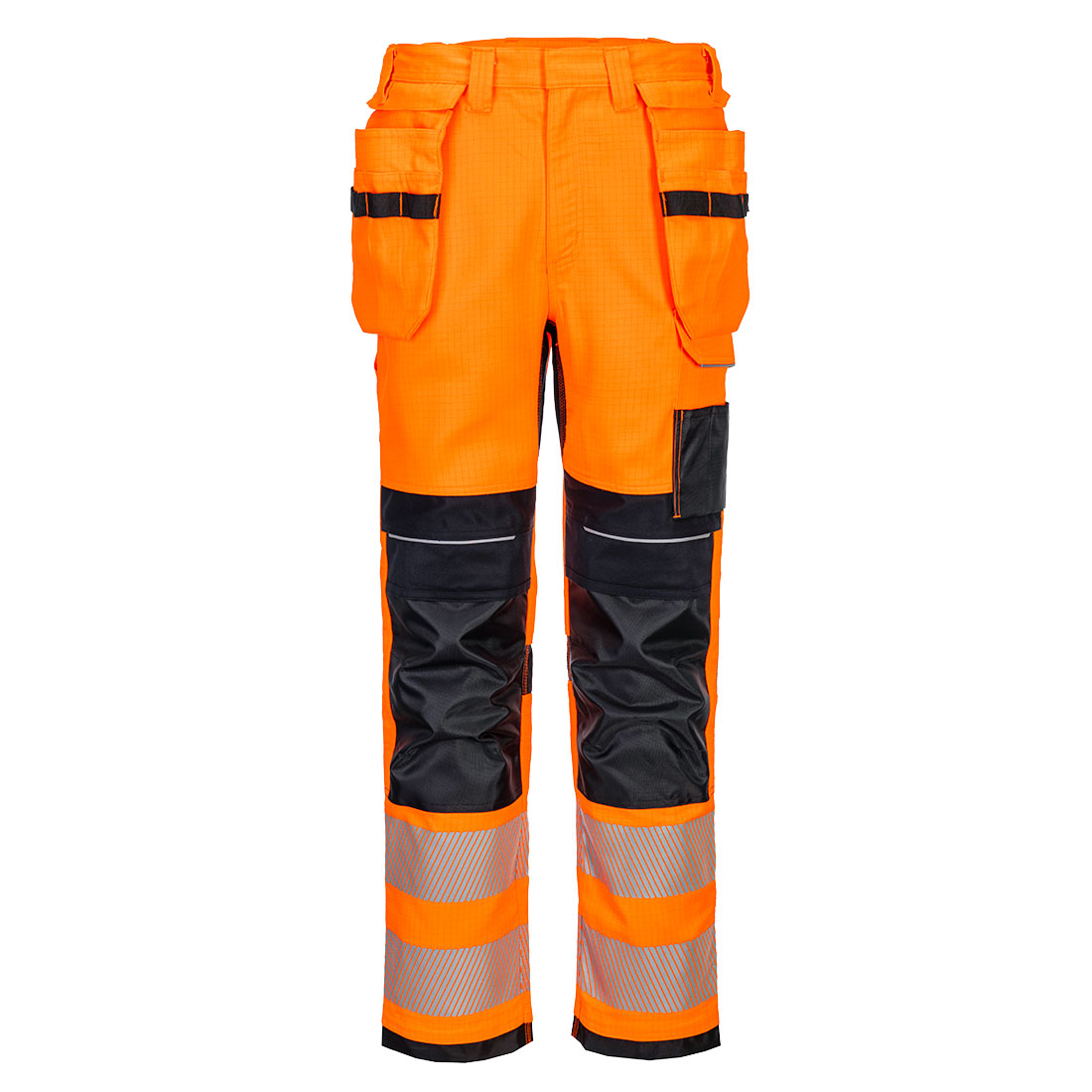 PW3 FR Modaflame HVO lengőzsebes lángálló nadrág - Narancs/Navy PW3 FR Modaflame HVO lengőzsebes lángálló nadrág - Narancs/Navy - Image 1