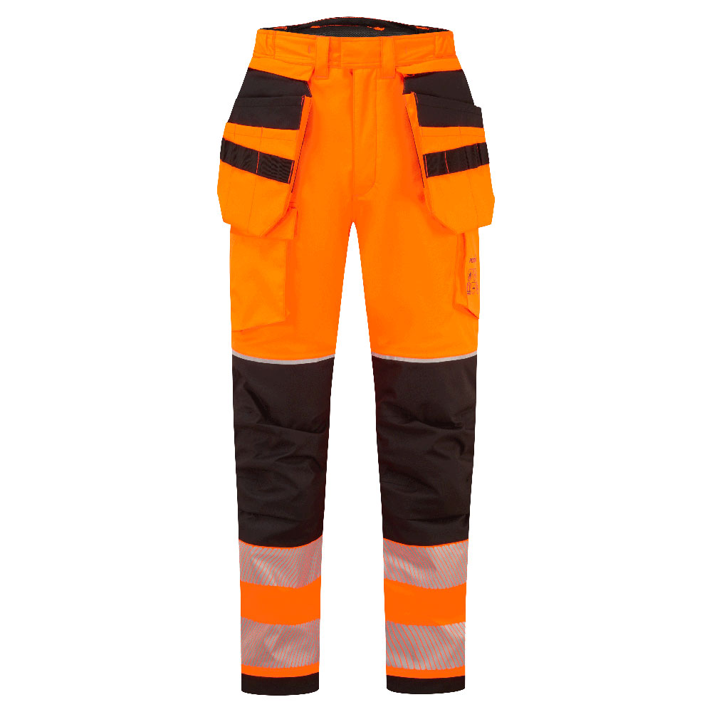 PW3 FR Modaflame Hi-Vis lengőzsebes téli nadrág - Narancs/Fekete PW3 FR Modaflame Hi-Vis lengőzsebes téli nadrág - Narancs/Fekete - Image 1