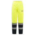 Bizflame Rain+ Hi-Vis Multi-Norm Contrast FR téli nadrág - Sárga/Navy