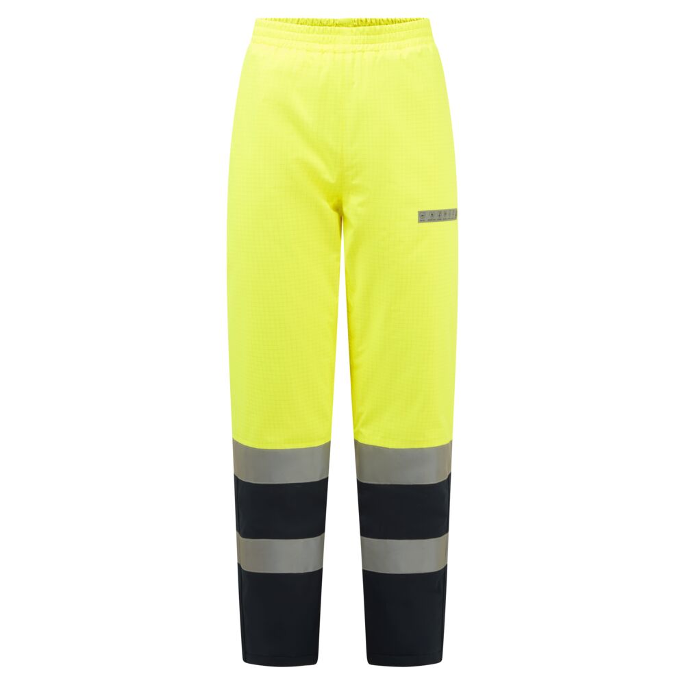 Bizflame Rain+ Hi-Vis Multi-Norm Contrast FR téli nadrág - Sárga/Navy Bizflame Rain+ Hi-Vis Multi-Norm Contrast FR téli nadrág - Sárga/Navy - Image 1