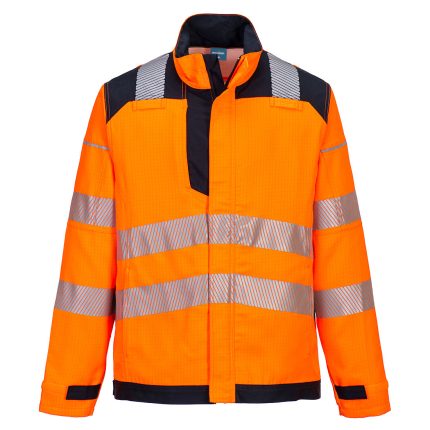 PW3 FR Modaflame HVO lángálló munkakabát - Narancs/Navy