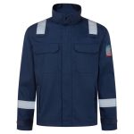 Bizflame Work+ FR lángálló kabát - Navy