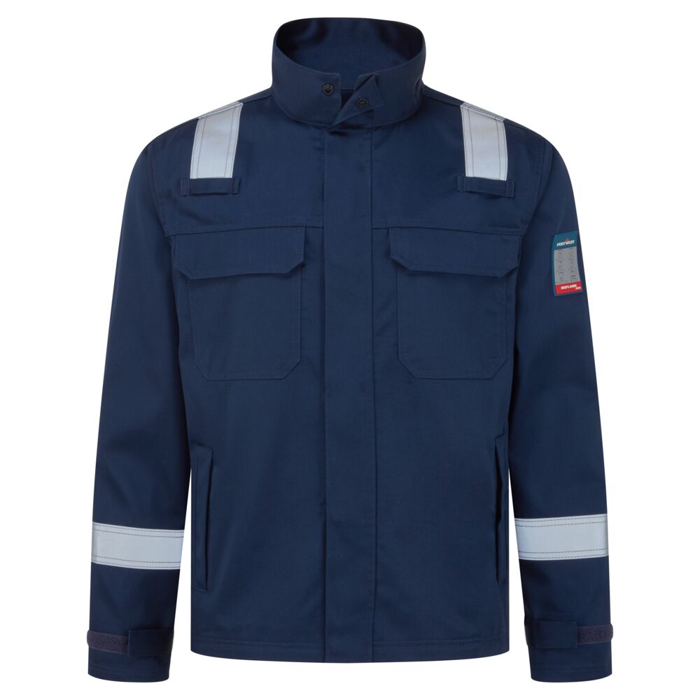 Bizflame Work+ FR lángálló kabát - Navy Bizflame Work+ FR lángálló kabát - Navy - Image 1