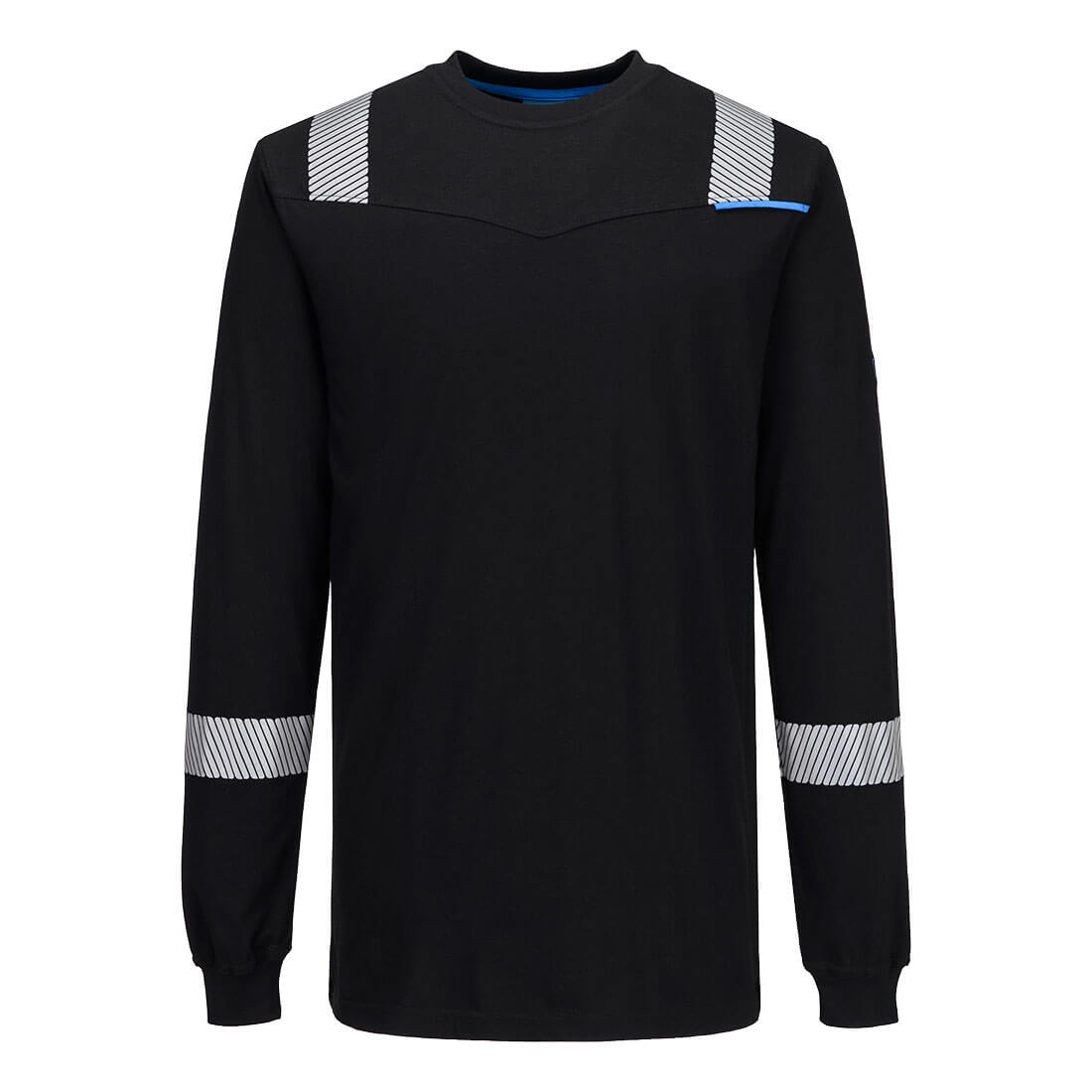 WX3 Modaflame Knit T-Shirt L/S - Fekete WX3 Modaflame Knit T-Shirt L/S - Fekete - Image 1