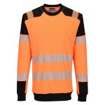 PW3 Modaflame FR Sweatshirt - Narancs/Fekete