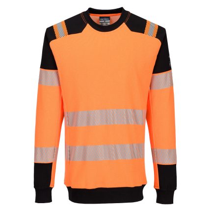 PW3 Modaflame FR Sweatshirt - Narancs/Fekete