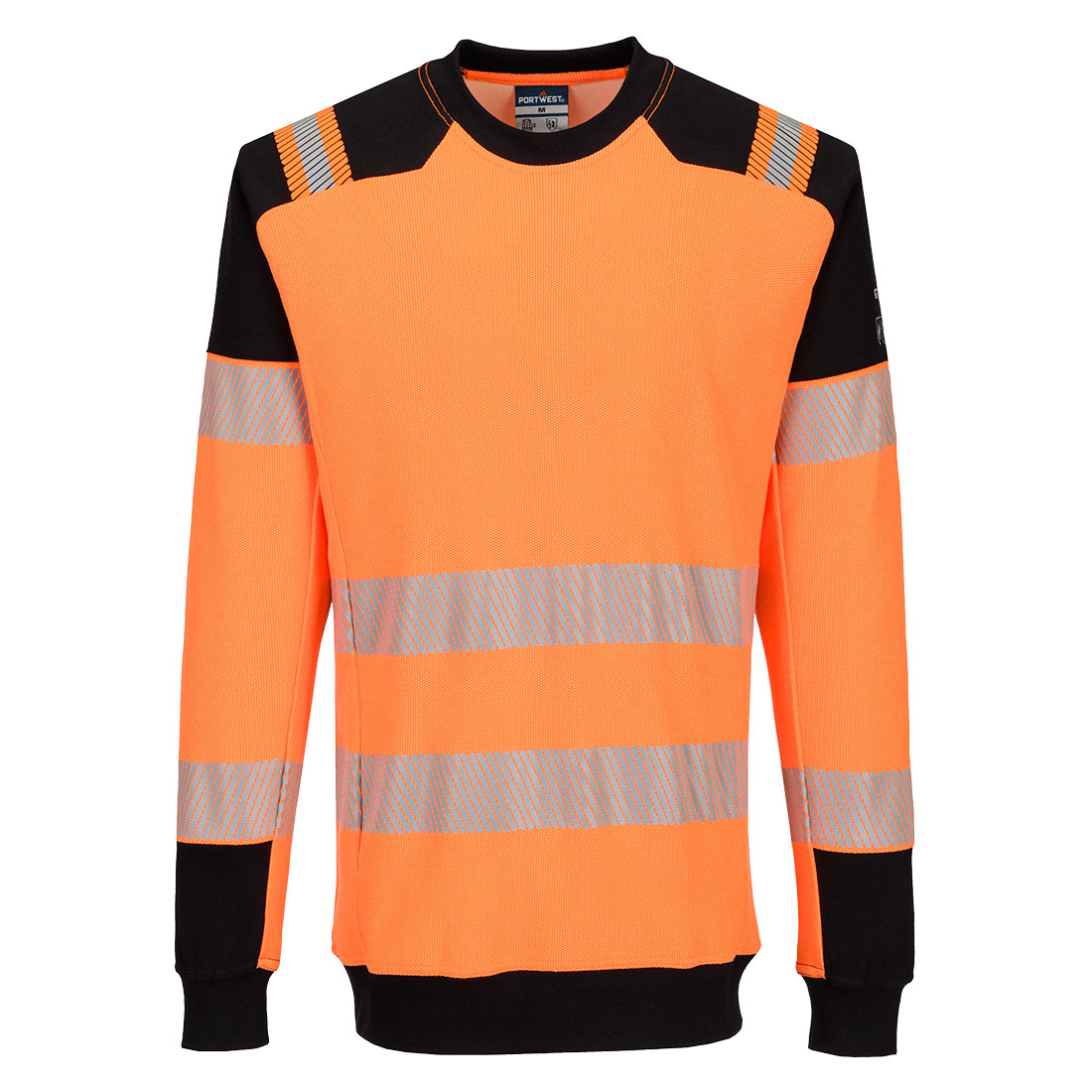 PW3 Modaflame FR Sweatshirt - Narancs/Fekete PW3 Modaflame FR Sweatshirt - Narancs/Fekete - Image 1