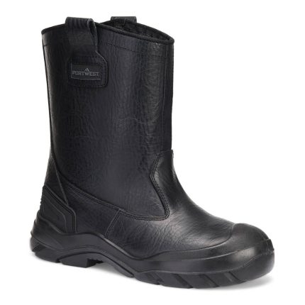 Steel Leather Rigger  S3 CI - Fekete